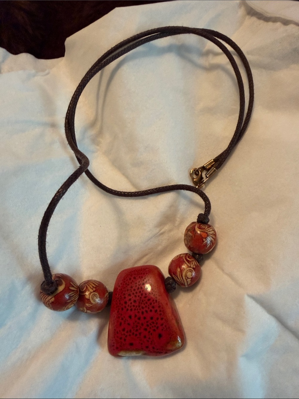 Vintage boho rare necklace